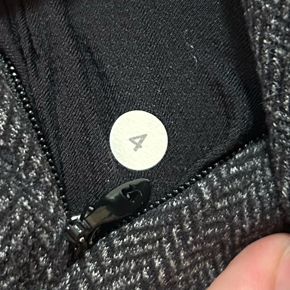 Lululemon Think Fast Pullover Quarter Zip Yoga Running Rulu Jacket - Picture 11 of 11